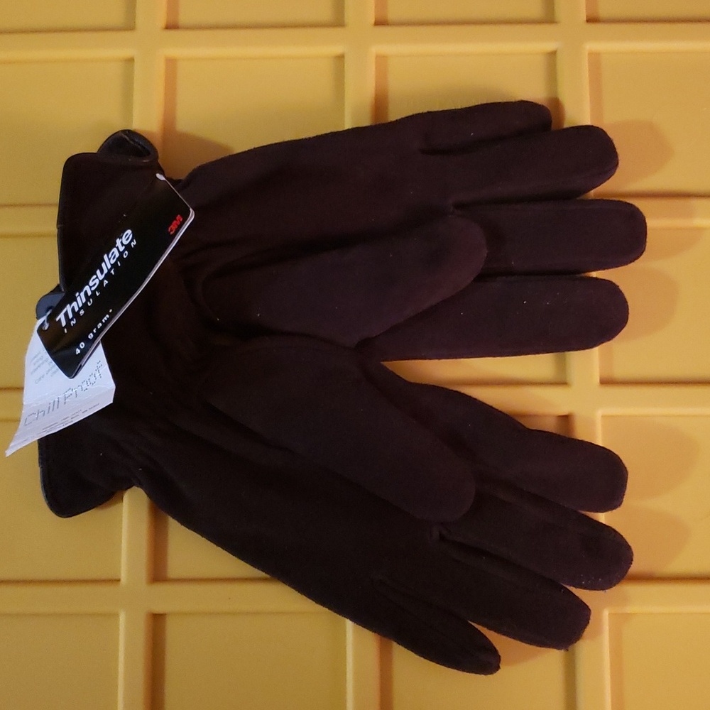 leather gloves suede 40gr 3M thinsulate size M